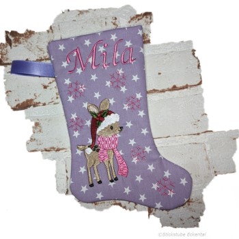 Rentier Nikolausstiefel Personalisiert